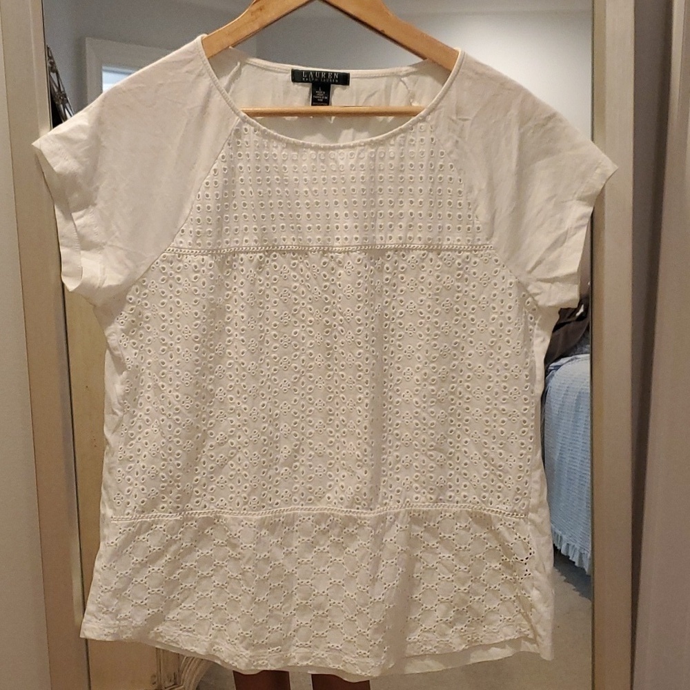 Ralph Lauren Cotton Shirt Size L (#20)
